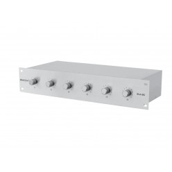 OMNITRONIC PA 6-zone stereo vol cont10W sil